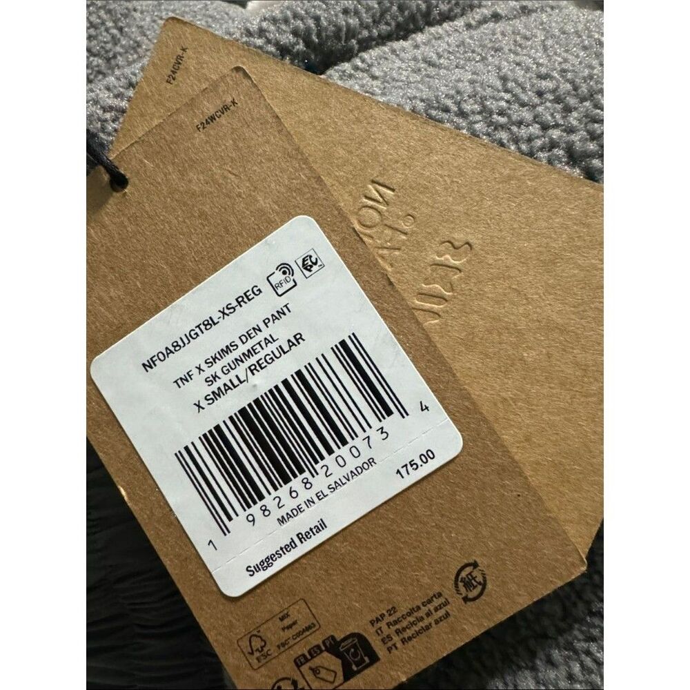 TNF The North Face X SKIMS 1995 Denali Fleece Straight Leg Pant - Picture 7 of 7